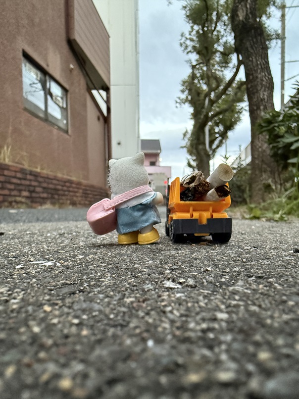 2月10日 タバコのポイ捨て18本