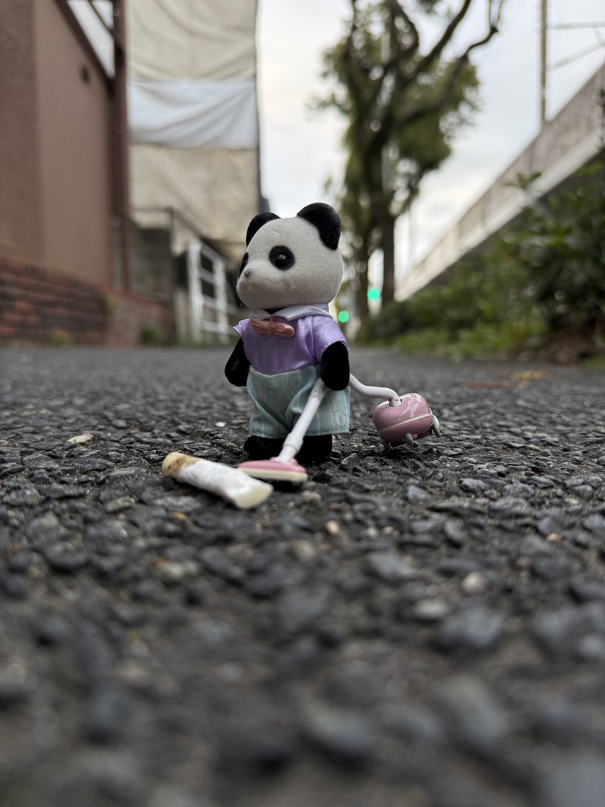 3月4日 タバコのポイ捨て27本 花粉がたくさん舞ってる朝