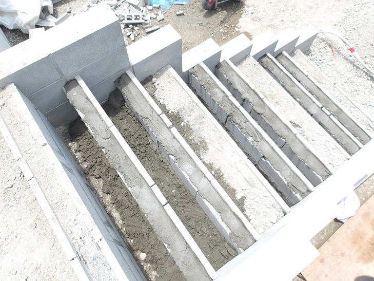 階段下地 賃貸だけど外断熱、那珂川市王塚台 福建住宅株式会社