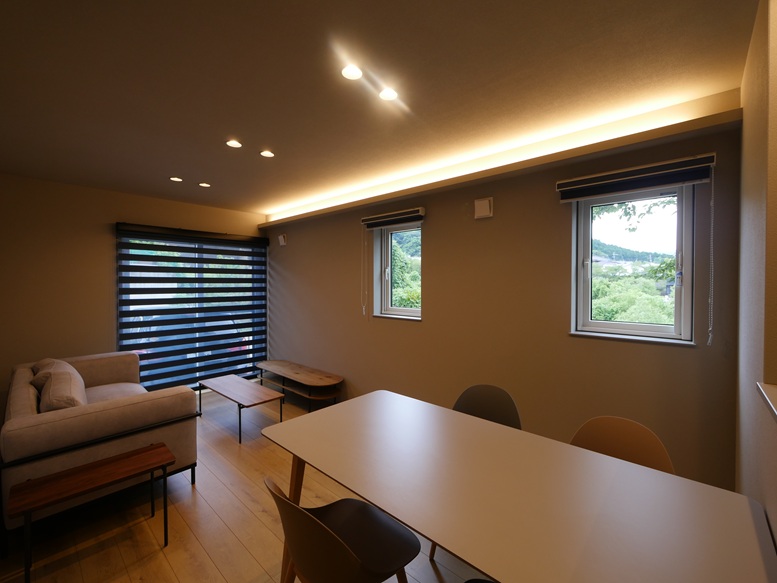 リビング ホテルライクなリビング 住み心地いい外断熱のホテルライクな建売住宅 ソトダン白水ヶ丘