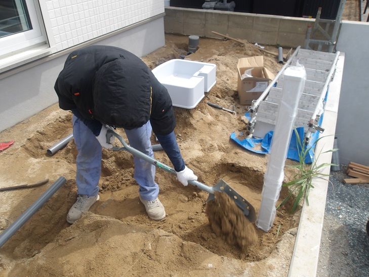 散水栓設置 賃貸だけど外断熱、那珂川市王塚台 賃貸だけど高気密高断熱